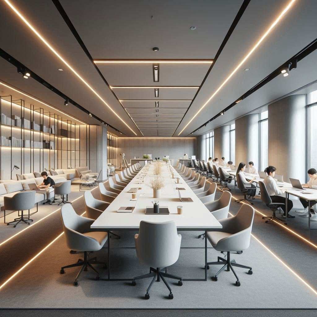 办公区局部施工造成写字楼办公人事面试空间信息变化时广告策划公司如何同步
